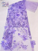 Special Dress for Women Coomiya 3D Flowers Series Handmade Embroidery Net Lace Beads And Sequins Fabric 00C