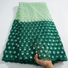 African Water Soluble Lace Fabric High Quality Nigerian Guipure Cord Lace Fabric With Sequins for Women Dress Sew Material A3709