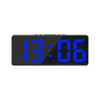 Creative Number Clock Color Nightlight Temperature Calendar Alarm Clock LED Large Number Electronic Clock Backlight Home Decor