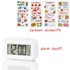 Alaways on Table Clocks Temperature Electronic LED Clocks Mini Music Digital Alarm Clock Backlight Snooze Mute Calendar Desktop