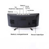 Curved Screen Digital Alarm Clock Temperature Date 2 Levels Brightness Adjustment Snooze Table Clock 12/24H Night Mode LED Clock