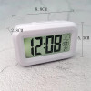 Mini Music Digital Alarm Clock Backlight Snooze Mute Calendar Desktop Alaways On Table Clocks Temperature Electronic LED Clocks
