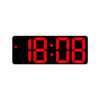 Colorful Led Electronic Alarm Clock 3 Levels Adjustable Brightness Time Date Temperature Display Large Screen Table Clocks