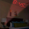 1pc Multifunction Projection Chime Clock LED Light Alarm Clock Voice Prompt Temperature Chime Clock Projection Clock