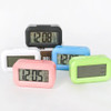 LED Digital Alarm Clock 12/24 Mode Electronic Digital Alarm Screen Desktop Clock Date Temperature Display with Night Lighting