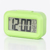 LED Digital Alarm Clock 12/24 Mode Electronic Digital Alarm Screen Desktop Clock Date Temperature Display with Night Lighting