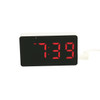 LED Electronic Watch Mirror Alarm Clock Home Furnishings Smart Small Tools Desk Digital Bedroom Decoration Table And Accessory