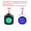 Hourly Chime Digital Projection Clock Time Temperature Backlight Loud Music Alarm Clock Snooze 12/24H USB Projector LCD Clock