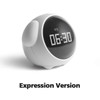 Xiaomi Youpin Cute Expression Pixel Alarm Clock Multi Function Digital Led Voice Controlled Light Bedside Thermometer Clock Home
