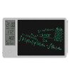 Digital Clock Rechargeable LCD Handwriting Tablet Drawing Board Electronic Writing Calendar Office Home Desk Decoration