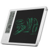 Digital Clock Rechargeable LCD Handwriting Tablet Drawing Board Electronic Writing Calendar Office Home Desk Decoration