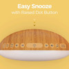 Wooden Sunrise Simulation Alarm Clock, Sound Machine Night Light, 26 Soothing Sounds for Sleeping, Dimmable Clock Free Shipping