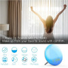WiFi Smart Wake Up Light Workday Clock Sunrise/Sunset Simulation 4 Alarms Works with Alexa Google Home Tuya App Remote Control