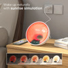EDUP IN Tuya Sunrise Alarm Clock WiFi Smart Wake Up Clock APP Light Simulation Dual Alarm Adjustable Light Bluetooth FM Radio