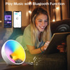 EDUP IN Tuya Sunrise Alarm Clock WiFi Smart Wake Up Clock APP Light Simulation Dual Alarm Adjustable Light Bluetooth FM Radio