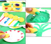 12/25Pcs/Pack New Round Shape Ceramic Foam Throwing Water Absorbing Sponge Sculpture Coloring Clean Pottery Tools Accessories