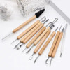 37pcs/set Clay Tools Set Sculpting Kit Sculpt Smoothing Wax Carving Pottery Ceramic Tools Polymer Shapers Modeling Carved Tool