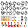 Polymer Clay Cutters for Earrings Making Stainless Steel Mold Handmade Tool Pottery Diy Ceramic Craft Designer Jewelry Supplies