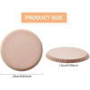 Pottery Tools Ceramic Plate Forming Mold, Round Wooden Concentric Geometric Figure Rail for DIY Ceramic Cutting