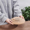 Pottery Tools Ceramic Plate Forming Mold, Round Wooden Concentric Geometric Figure Rail for DIY Ceramic Cutting