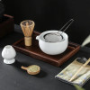 Suits Gift Bowl With Dumping Beater Mouth Ceramic Box Powder Matcha Japanese Egg Compact Tea Maccha Spoon Of