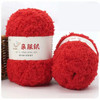 50g/Set Chenille Yarn Soft Thin Coral Velvet Towel Threads For Knitting Crochet Yarn Hand Knitting Crochet DIY Sweaters Dolls