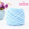 QJH Chunky Blanket Knitting Yarn, Luxury Thick Polyester Jumbo Weaving Crochet Craft Yarns for Throw Blanket Pillows 100g/1Ball