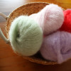Hot 10 ball/lot Worsted Natural Soft Silk Fine Wool Mohair Yarn Skein Baby Organic Crochet Hand Knitting Sewing Thread Z4722
