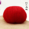 Hot 10 ball/lot Worsted Natural Soft Silk Fine Wool Mohair Yarn Skein Baby Organic Crochet Hand Knitting Sewing Thread Z4722