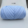 1KG Thick Super Bulky Chunky Yarn for Hand Knitting Crochet Soft Big Cotton DIY Arm Knitting Roving Spinning Yarn for Blanket