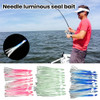 10Pcs Tear-resistant Beard Bait Tempting Angling Bite Resistant Sea Fishing Soft Squid Bait