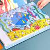 60 Page Diamond Painting Storage Book Portfolio Presentation Storage Book Clear Pockets Large Folder Photo Album Stationery Tool