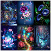 Diamond Painting Flower New Arrival Embroidery Animal Full Square Diamond Mosaic Butterfly Needlework Wall Art Cross Stitch Kits