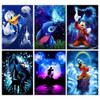 Disney Diamond Painting Cartoon Moon Princess Mosaic Embroidery Diamond Puzzle DIY Rhinestone Children's Room Decoration Gift