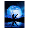 Disney Diamond Painting Cartoon Moon Princess Mosaic Embroidery Diamond Puzzle DIY Rhinestone Children's Room Decoration Gift