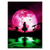 Disney Diamond Painting Cartoon Moon Princess Mosaic Embroidery Diamond Puzzle DIY Rhinestone Children's Room Decoration Gift