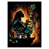 Disney Diamond Painting Cartoon Moon Princess Mosaic Embroidery Diamond Puzzle DIY Rhinestone Children's Room Decoration Gift