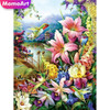 MomoArt Diamond Painting New Collection 2023 Bird Flower Full Square Art Diamond Mosaic Embroidery Animal Lily Handmade Hobby