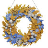 Christmas Wreath 5D Diamond Painting Hanging Ornament Diamond Embroidery Art Painting Garland Kit 2023 New Year Gift Decoration