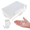 64 Grids Diamond Painting Tool Box Container Craft Storage with Adjustable Dividers for Beads, Art DIY, Crafts, Jewelry, Plastic