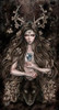 Artemisa Witch Wolf 5D DIY AB Drills Diamond Painting Gothic Dark Fantasy Vampire Art Cross Stitch Mosaic Embroidery Home Decor