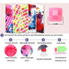 Abstract Solid Geometry Large 5D DIY Diamond Painting Golden Ginkgo Leaf Deer Cross Stitch Full Diamond Mosaic Embroidery W163