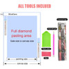 ZS008 DIY Diamond Painting Kit Cute Cat Picture Full Round Drill Inlaid Embroidery Craft Cross Stitch Home Decor
