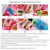 ZS008 DIY Diamond Painting Kit Cute Cat Picture Full Round Drill Inlaid Embroidery Craft Cross Stitch Home Decor