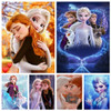 Disney Frozen Cartoon Princess Anna And Elsa DIY Diamond Painting Embroidery Rhinestones Cross Stitch Children's Birthday Gift