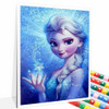 Disney Frozen Cartoon Princess Anna And Elsa DIY Diamond Painting Embroidery Rhinestones Cross Stitch Children's Birthday Gift