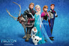 Disney Frozen Cartoon Princess Anna And Elsa DIY Diamond Painting Embroidery Rhinestones Cross Stitch Children's Birthday Gift
