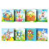 8~12pcs set Flowers Butterfly diamond painting card happy birthday wish cards diamond mosaic embroidery Thank you card postcard
