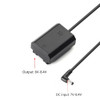 NP-FZ100 NPFZ100 Dummy battery Fully decoded DC Coupler for Sony Alpha A7III A7RIII A7R4 A7MIII A7M4 A9 A9S A6600 FX3 Camera