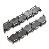 10Pieces CR2032 3V Button Coin Cell Socket Holder Case Mini Storage Box Black Color Button Cell Holder